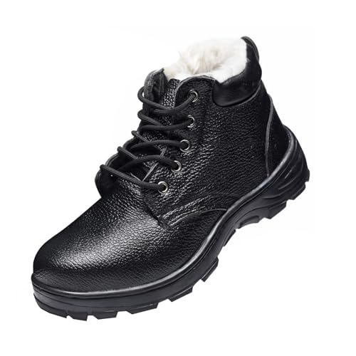 Generisch Sicherheitsschuhe Herren Arbeitsschuhe Arbeitsturnschuhe Leicht Komfort Stahlkappenschuhe Anti-Smashing rutschfest Schutzschuhe-Numeric_42 von Generisch