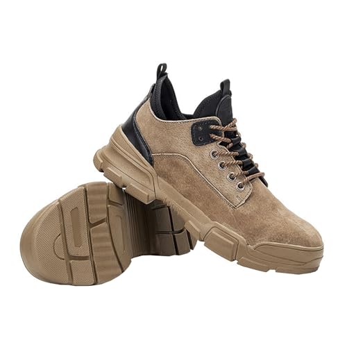 Generisch Sicherheitsschuhe Herren Leicht Arbeitsschuhe Damen Sportlich Atmungsaktiv Stahlkappenschuhe rutschfest Schutzschuhe-Numeric_45 von Generisch