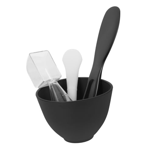 Generisch Silikon Gesichtsmaske Rührschüssel Teiliges DIY Beauty Schalen Kit mit Messlöffel Hautfreundlich Wiederverwendbar für Zuhause und Kosmetiksalons von Generisch