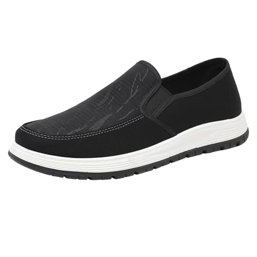 Generisch Slip On Loafer Herren Sommerschuhe Freizeitschuhe Herren Trainingsschuhe Walkingschuhe Sportschuhe Laufschuhe Orthopädische Schuhe Trekkingschuhe Wanderschuhe Leichte Bequeme Atmungsaktiv von Generisch