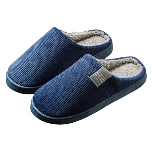 Generisch Slippers,Filzhausschuhe für Damen Winter Hausschuhe Herren Warm Plush Slippers Filzpantoffeln Frauen Lightweight Non-Slip Outdoor Indoor von Generisch