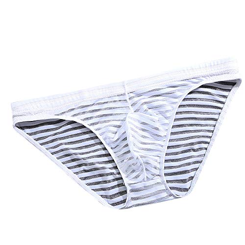 Generisch Slips Herren Baumwolle Slip high Waist Herren Spitze Latex Slip Herren mit öffnung Nahtlose Slips Herren beige Badehosen für Herren Slip sexy Nahtlose Slips sexy Underwear for männer von Generisch