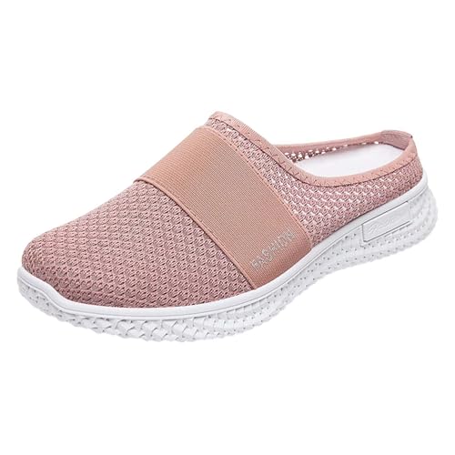 Generisch Sneaker Damen Atmungsaktive Mesh Freizeitschuhe Luftdurchlässig Walkingschuhe Leicht Joggingschuhe Sportiv Fitness Trekkingschuhe Alltag Bequem Schuhe Fitness Lifestyle Spitzen Flach von Generisch