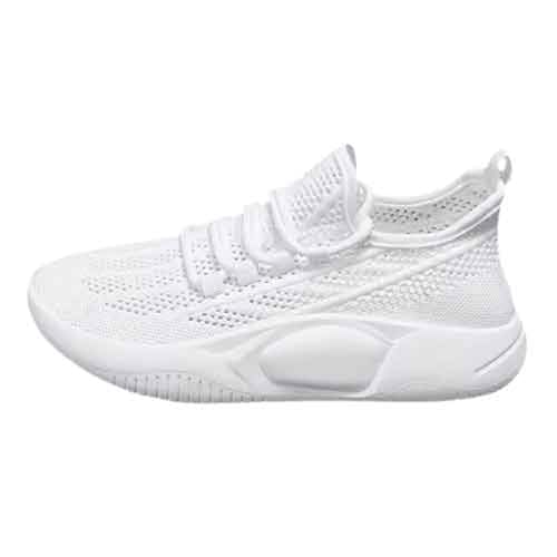 Generisch Sneaker Damen Bequem Sportschuhe Mesh Atmungsaktive Laufschuhe Joggingschuhe Leichte Walkingschuhe rutschfest Turnschuhe Einfarbig Weiche Sohle Freizeit Schuhe Arbeitsschuhe Schnürschuhe von Generisch