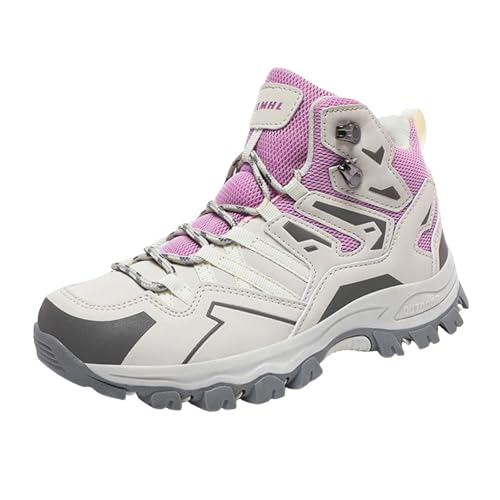 Generisch Sneaker Damen Laufschuhe Wanderstiefel Outdoor Leichte Schuhe Trekking Outdoor Gym Fitness (Purple, 37) von Generisch