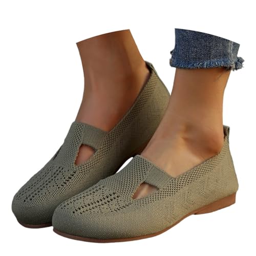 Generisch Sneaker Damen Leicht Walkingschuhe Vermascht Turnschuhe Atmungsaktive Lässige Outdoorschuhe Komfort Laufschuhe Breite Fuß Barfußschuhe Diabetiker Schuhe Sportschuhe von Generisch