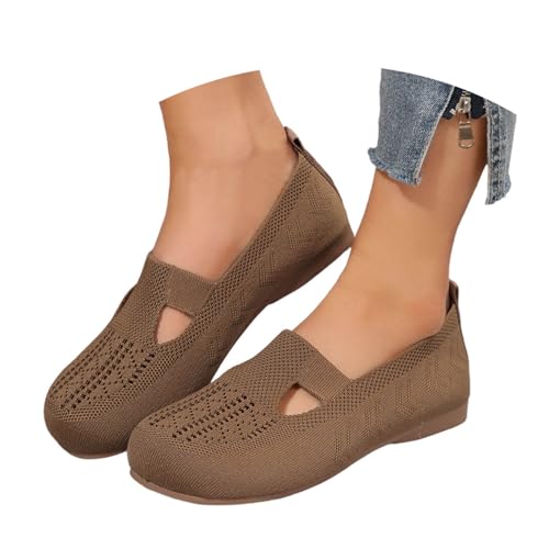 Generisch Sneaker Damen Leicht Walkingschuhe Vermascht Turnschuhe Atmungsaktive Lässige Outdoorschuhe Komfort Laufschuhe Breite Fuß Barfußschuhe Diabetiker Schuhe Sportschuhe von Generisch
