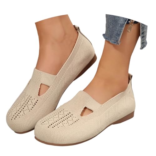 Generisch Sneaker Damen Leicht Walkingschuhe Vermascht Turnschuhe Atmungsaktive Lässige Outdoorschuhe Komfort Laufschuhe Breite Fuß Barfußschuhe Diabetiker Schuhe Sportschuhe von Generisch
