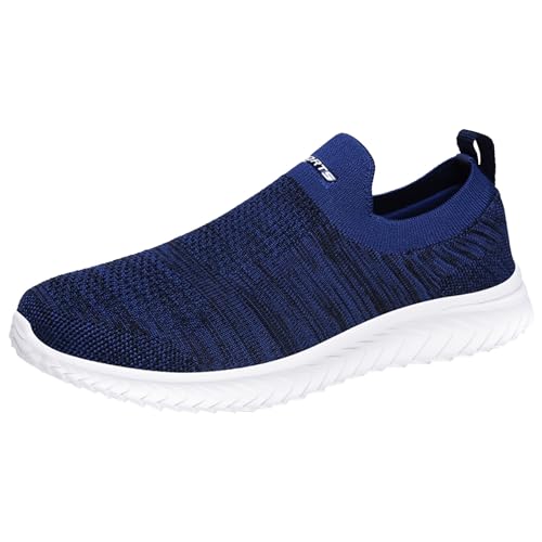 Generisch Sneaker Herren Ohne Schnürsenkel Herren Atmungsaktive Mesh-Laufschuhe Sportschuhe Leichtgewichts Turnschuhe Flache Sohle Freizeitschuhe Sportlich Schlupfschuhe Bequem Halbschuhe Casual Generisch Sneaker Herren Ohne Schnürsenkel Herren Atmungsaktive Mesh-Laufschuhe Sportschuhe Leichtgewichts Turnschuhe Flache Sohle Freizeitschuhe Sportlich Schlupfschuhe Bequem Halbschuhe Casual von Generisch