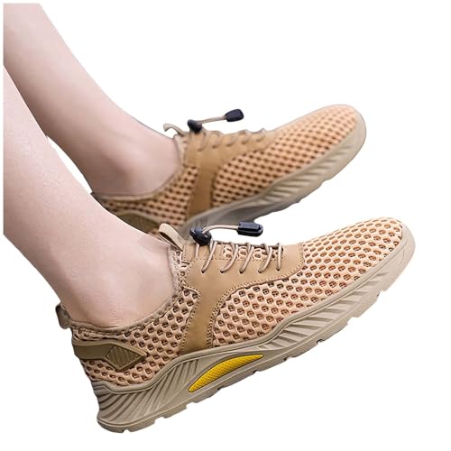 Generisch Sneaker Herren Schwarz Freizeitschuhe Atmungsaktive Mesh Sommerschuhe Breite Füße Sportschuhe Slip-On-Sicherheits Walkingschuhe Hand Stitched Einzelneschuhe rutschfest Wanderschuhe Generisch Sneaker Herren Schwarz Freizeitschuhe Atmungsaktive Mesh Sommerschuhe Breite Füße Sportschuhe Slip-On-Sicherheits Walkingschuhe Hand Stitched Einzelneschuhe rutschfest Wanderschuhe von Generisch