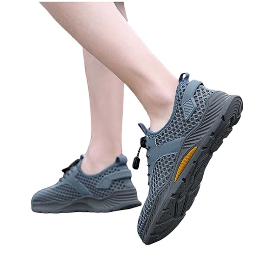 Generisch Sneaker Herren Schwarz Freizeitschuhe Atmungsaktive Mesh Sommerschuhe Breite Füße Sportschuhe Slip-On-Sicherheits Walkingschuhe Hand Stitched Einzelneschuhe rutschfest Wanderschuhe Generisch Sneaker Herren Schwarz Freizeitschuhe Atmungsaktive Mesh Sommerschuhe Breite Füße Sportschuhe Slip-On-Sicherheits Walkingschuhe Hand Stitched Einzelneschuhe rutschfest Wanderschuhe von Generisch