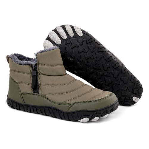 Generisch Sneaker Herren Stiefel Mit Reißverschluss Freizeitstiefel Sportlich Laufschuhe Weich Leicht Wanderschuhe Atmungsaktiv Joggingschuhe rutschfest Trekkingschuhe Bequeme Schlupfschuhe von Generisch