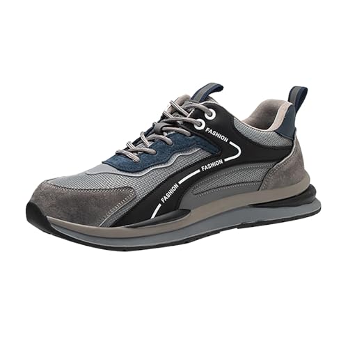 Generisch Sneaker Herren rutschfest Arbeitsschuhe Bequeme Laufschuhe Weich Leicht Turnschuhe Breeze Schuhe Joggingschuhe Verschleißfest Wanderschuhe Modische Freizeitschuhe Sicherheitsschuhe von Generisch