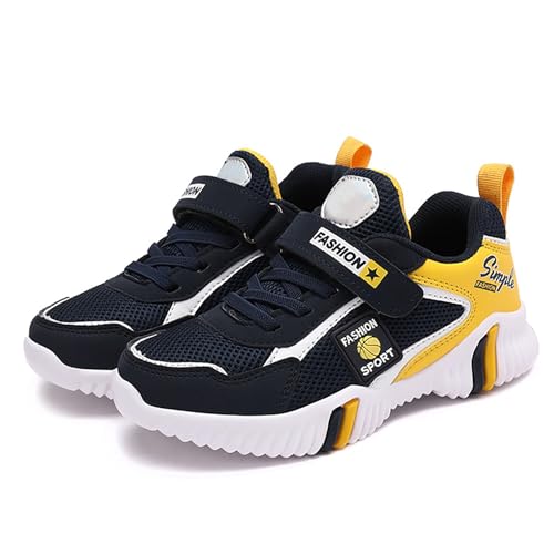 Generisch Sneaker Kinder Mädchen Sportschuhe Lässig Laufschuhe Atmungsaktiv Turnschuhe Mesh Road Running Schuhe Leichte Kinderschuhe Hallenschuhe Straßenlaufschuhe Freizeitschuhe von Generisch