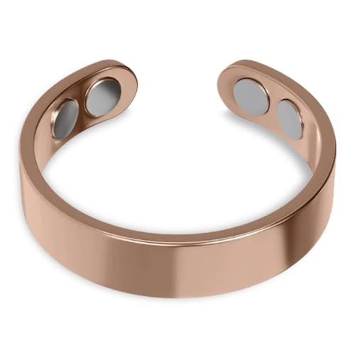 Generisch SöMni Ring Damen Wechseljahre, Magnetring Wechseljahre, VitalRing Wechseljahre, Reduziert Stress& AngstgefüHle Verbessert DieschlafqualitäT (Roségold) von Generisch