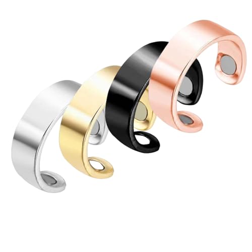 Generisch Sömni Ring Damen Wechseljahre, Sleep Aid Fatigue Reduction Made für Männer und Frauen (4 Stück-a) von Generisch