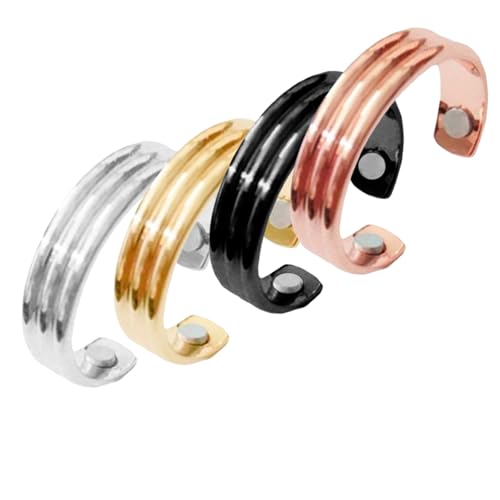 Generisch Sömni Ring Damen Wechseljahre, Sleep Aid Fatigue Reduction Made für Männer und Frauen (4 Stück-b) von Generisch