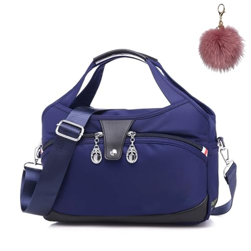Generisch Soft Side Lightweight Tote Bag,Multi-Pocket Fashion Waterproof Secure-Design Handbag,Oxford Cloth Travel Shoulder Bag Generisch Soft Side Lightweight Tote Bag,Multi-Pocket Fashion Waterproof Secure-Design Handbag,Oxford Cloth Travel Shoulder Bag von Generisch