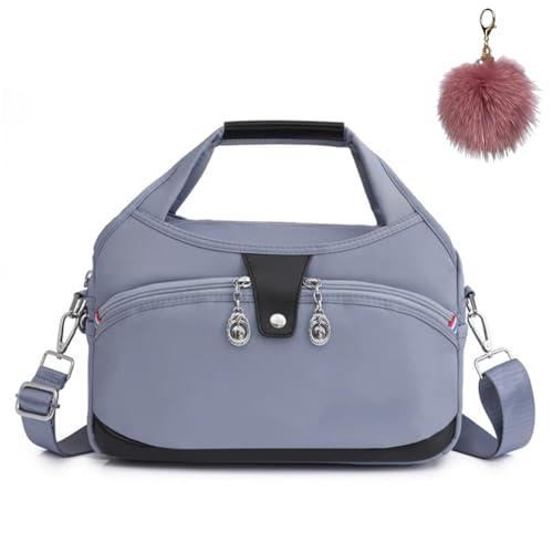 Generisch Soft Side Lightweight Tote Bag,Multi-Pocket Fashion Waterproof Secure-Design Handbag,Oxford Cloth Travel Shoulder Bag Generisch Soft Side Lightweight Tote Bag,Multi-Pocket Fashion Waterproof Secure-Design Handbag,Oxford Cloth Travel Shoulder Bag von Generisch