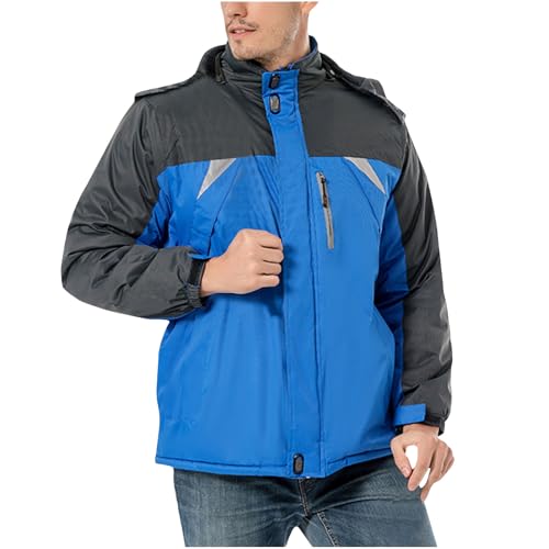 Generisch Softshelljacke für Herren Regenjacke Sweatjacke Winterjacke Wetterfeste Windbreaker mit Taschen Laufjacke Sportjacke Wanderjacke Wasserdicht Atmungsaktiv Jacke Gutscheine Blau XL Generisch Softshelljacke für Herren Regenjacke Sweatjacke Winterjacke Wetterfeste Windbreaker mit Taschen Laufjacke Sportjacke Wanderjacke Wasserdicht Atmungsaktiv Jacke Gutscheine Blau XL von Generisch