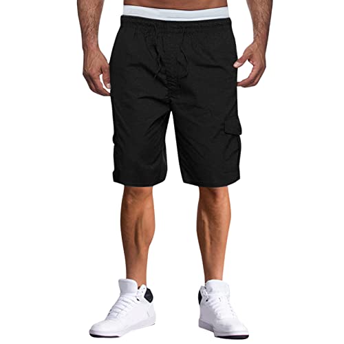 Generisch Sommer Cargo Shorts Herren Kurze Hosen Weiß Baumwolle Leinen Bermuda Shorts Cargohose Arbeitshosen Mit Taschen Kurze Cargo Hose Mit Kordelzug Vintage Lässiges Cargoshorts Blau XL Generisch Sommer Cargo Shorts Herren Kurze Hosen Weiß Baumwolle Leinen Bermuda Shorts Cargohose Arbeitshosen Mit Taschen Kurze Cargo Hose Mit Kordelzug Vintage Lässiges Cargoshorts Blau XL von Generisch