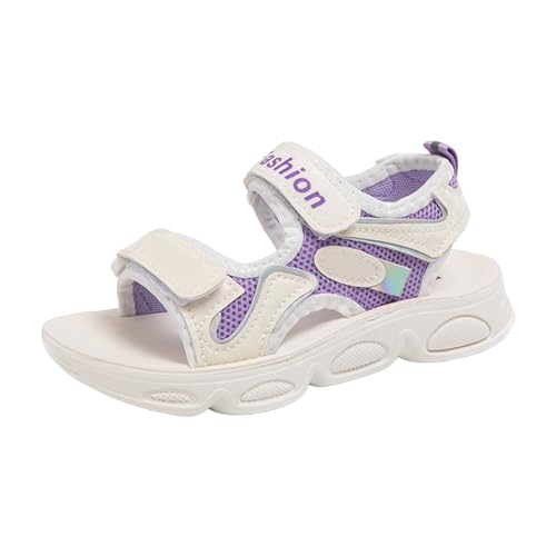 Generisch Sommer Prinzessinnen Schuhe Strand Strandschuhe Beach Kinder Sandalen Mädchen Mit Klettverschluss Sommerschuhe von Generisch