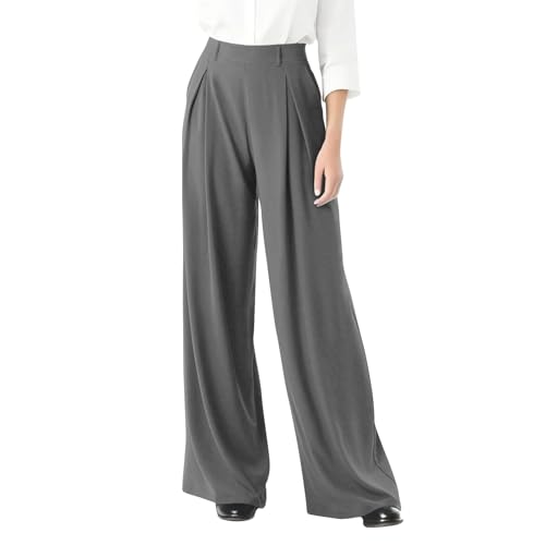 Generisch Sommerhose Damen Leicht Damenmode Hohe Taille Weites Bein Lässige Lose Stoffhose Elegante Hose Damen Generisch Sommerhose Damen Leicht Damenmode Hohe Taille Weites Bein Lässige Lose Stoffhose Elegante Hose Damen von Generisch