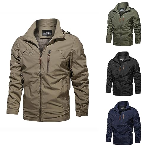 Generisch Sommerjacke Herren Leicht Zip Up Herrenjacke Klassische Windjacke einfarbige Leichte Jacke Lässige übergangsjacke Mode Outdoorjacke Männer Freizeitjacke Atmungsaktiv Einfach College Blouson Generisch Sommerjacke Herren Leicht Zip Up Herrenjacke Klassische Windjacke einfarbige Leichte Jacke Lässige übergangsjacke Mode Outdoorjacke Männer Freizeitjacke Atmungsaktiv Einfach College Blouson von Generisch