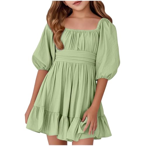 Generisch Sommerkleid Mädchen,Sommer Festliche Kinderkleid Sommer Strickkleid Knielang Mädchenkleider Freizeitkleid Rundhals Fliegende rmel Kinderkleider Swing Partykleider 5-12 Jahre Generisch Sommerkleid Mädchen,Sommer Festliche Kinderkleid Sommer Strickkleid Knielang Mädchenkleider Freizeitkleid Rundhals Fliegende rmel Kinderkleider Swing Partykleider 5-12 Jahre von Generisch