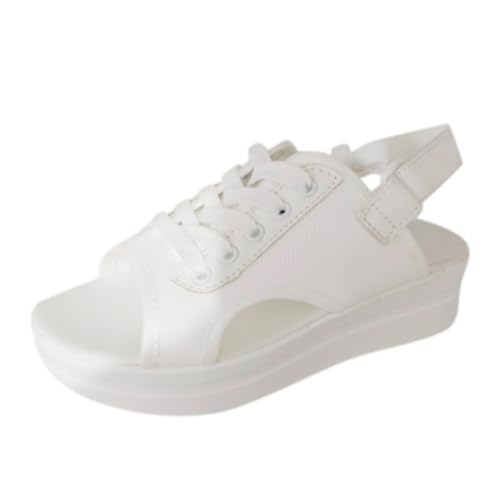 Generisch Sommerschuhe Damen Freizeit Sandalen Plateau Sommer Bequem Sandaletten Elegante Keilpantoletten Bequeme Schuhe Elegant Und Outdoor Damenschuhe & Slides Für Leichte von Generisch
