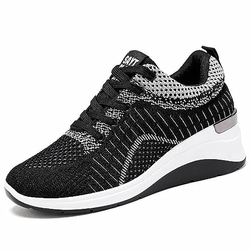 Generisch Sommerschuhe Damen Laufschuhe Damen Sportschuhe Turnschuhe Orthopädische Schuhe Basketball Schuhe Wanderschuhe Trainingsschuhe Freizeitschuhe Leichte Bequeme Mesh Atmungsaktiv Joggingschuhe von Generisch