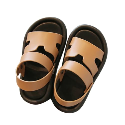 Generisch Sommerschuhe Mädchensandalen Rutschfest Freien Strandschuhe Flache Atmungsaktiv Strandschuhe Leicht Breite sandalen Verstellbare Schnalle Sandals von Generisch