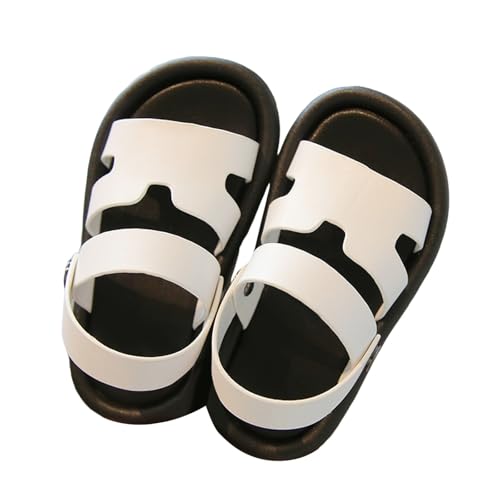 Generisch Sommerschuhe Mädchensandalen Rutschfest Freien Strandschuhe Flache Atmungsaktiv Strandschuhe Leicht Breite sandalen Verstellbare Schnalle Sandals von Generisch