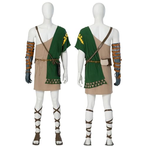 Generisch Spiel Rolle Link Cosplay Kostüm Halloween Karneval Party Männer Anzug,M,Multi-Colored Generisch Spiel Rolle Link Cosplay Kostüm Halloween Karneval Party Männer Anzug,M,Multi-Colored von Generisch