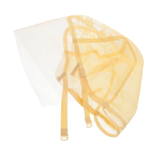 Generisch Spitzen-t-förmige Kappe, Elastisches Netz, Unsichtbare Perückenkappe Mit Griffband, Um Perücken An Ort Und Stelle Zu Halten, Für Frauen Und Mädchen von Generisch