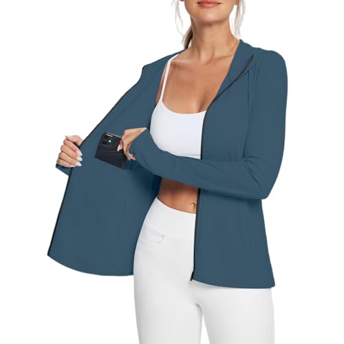 Generisch Sportjacke Damen Laufjacke Sonnenschutz Frühlingsjacke Softshelljacke Leicht Dünne Jacke Windjacke Uv Schutzkleidung Funktionsshirt Langarm Laufen Sweatjacke Sport Weste Strickjacke Outdoor Generisch Sportjacke Damen Laufjacke Sonnenschutz Frühlingsjacke Softshelljacke Leicht Dünne Jacke Windjacke Uv Schutzkleidung Funktionsshirt Langarm Laufen Sweatjacke Sport Weste Strickjacke Outdoor von Generisch
