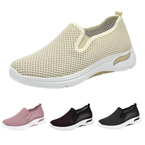 Generisch Sportschuhe Damen Schwarz Freizeitschuhe Atmungsaktive Mesh Joggingschuhe Slip-On-Sicherheits Laufschuhe Weichen Bequem Walkingschuhe Durchbrochen Sommerschuhe Leicht Schlupfschuhe Generisch Sportschuhe Damen Schwarz Freizeitschuhe Atmungsaktive Mesh Joggingschuhe Slip-On-Sicherheits Laufschuhe Weichen Bequem Walkingschuhe Durchbrochen Sommerschuhe Leicht Schlupfschuhe von Generisch