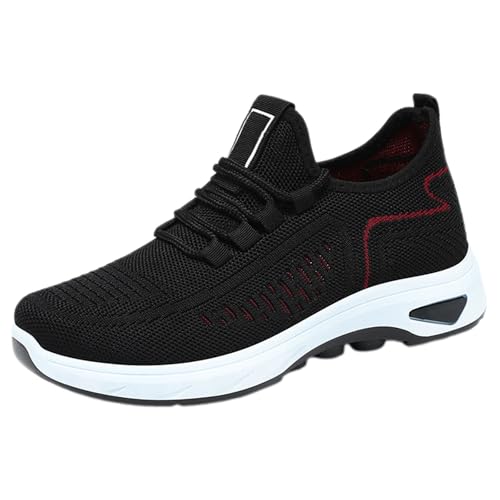 Generisch Sportschuhe Damen Schwarz Freizeitschuhe Atmungsaktive Mesh Mutterschuhe Breite Füße Joggingschuhe rutschfest Walkingschuhe Sommer Ausflug Schlupfschuhe Weichen Bequem Wanderschuhe Generisch Sportschuhe Damen Schwarz Freizeitschuhe Atmungsaktive Mesh Mutterschuhe Breite Füße Joggingschuhe rutschfest Walkingschuhe Sommer Ausflug Schlupfschuhe Weichen Bequem Wanderschuhe von Generisch
