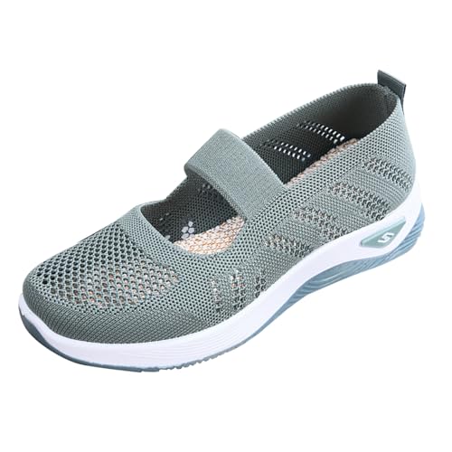 Generisch Sportschuhe Damen Schwarz Sneaker Atmungsaktive Mesh Freizeitschuhe Slip-On-Sicherheits Sportschuhe Breite Füße Flacheschuhe Leicht Bequem Walkingschuhe Lässige Ausflug Trekkingschuhe Generisch Sportschuhe Damen Schwarz Sneaker Atmungsaktive Mesh Freizeitschuhe Slip-On-Sicherheits Sportschuhe Breite Füße Flacheschuhe Leicht Bequem Walkingschuhe Lässige Ausflug Trekkingschuhe von Generisch