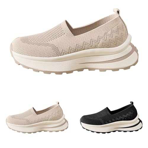 Generisch Sportschuhe Damen Schwarz Trekkingschuhe Breite Füße Freizeitschuhe Atmungsaktive Mesh Joggingschuhe Dicker Sohle Laufschuhe Slip-On-Sicherheits Sommerschuhe Weichen Bequem Walkingschuhe Generisch Sportschuhe Damen Schwarz Trekkingschuhe Breite Füße Freizeitschuhe Atmungsaktive Mesh Joggingschuhe Dicker Sohle Laufschuhe Slip-On-Sicherheits Sommerschuhe Weichen Bequem Walkingschuhe von Generisch
