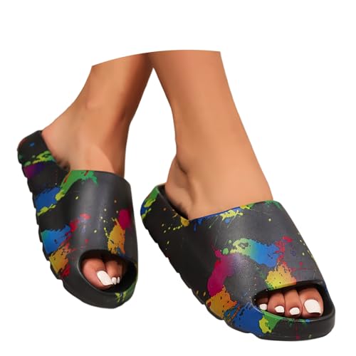 Generisch Sportschuhe Hausschlappen Herren Hausschuhe Swimming Shoes Wasser Schuhe House Slippers Wasserschuhe Sport Flip Flops Gummi Schlappen Pantoffeln Badeschihe Sandale Zehentrenner Flipflop von Generisch