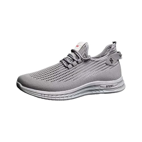 Generisch Sportschuhe Herren Sommer Freizeitschuhe Herren Sneaker, Atmungsaktiv Laufschuhe Casual Turnschuhe Solid Color Straßenlaufschuhe Mesh Schnürschuhe Weich Leicht Joggingschuhe Orthopädische Generisch Sportschuhe Herren Sommer Freizeitschuhe Herren Sneaker, Atmungsaktiv Laufschuhe Casual Turnschuhe Solid Color Straßenlaufschuhe Mesh Schnürschuhe Weich Leicht Joggingschuhe Orthopädische von Generisch