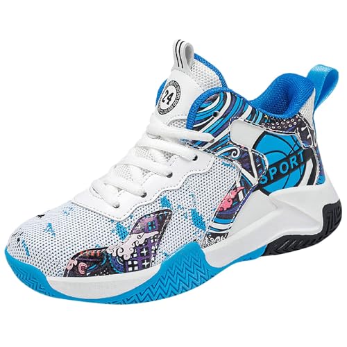 Generisch Sportschuhe Kinder Jungen Mädchen Turnschuhe Laufschuhe Hallenschuhe Klettverschluss Sneakers Walkingschuhe Weich Flexibel Stabil Freizeitschuhe Weich Hausschuhe Traillaufschuhe von Generisch