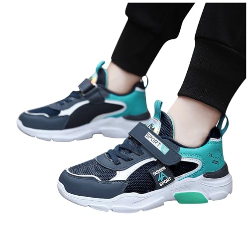 Generisch Sportschuhe Kinder Mädchen Klettverschluss Unisex Laufschuhe Leicht Outdoor Sneaker Turnschuhe Atmungsaktiv Modische Kinderschuhe Mesh Bequem Freizeit Wanderschuhe Trekkingschuhe von Generisch