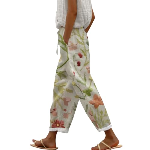 Generisch Spring Deals Deals of The Day 7/8 Hose Damen Sommer Leicht Capri Leinenhose Sommerhose Baumwolle Leinen Stoffhose Lockere Strandhose Freizeithose Deal des Tages Heute Generisch Spring Deals Deals of The Day 7/8 Hose Damen Sommer Leicht Capri Leinenhose Sommerhose Baumwolle Leinen Stoffhose Lockere Strandhose Freizeithose Deal des Tages Heute von Generisch