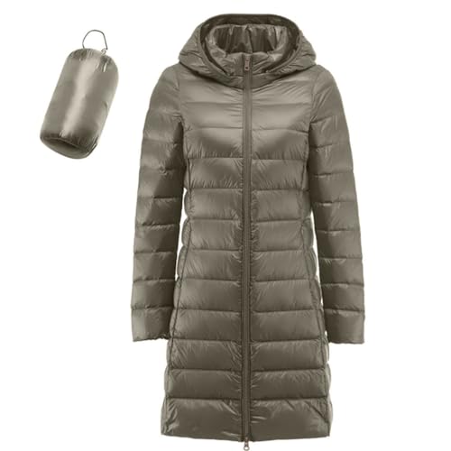 Generisch Steppjacke Damen Lang Übergang Steppjacke Für Damen Mit Kapuze Daunenjacke Einfarbig Langarm Pufferjacke Softshelljacke Warm Steppmantel Leicht Übergangsjacke Khaki M Generisch Steppjacke Damen Lang Übergang Steppjacke Für Damen Mit Kapuze Daunenjacke Einfarbig Langarm Pufferjacke Softshelljacke Warm Steppmantel Leicht Übergangsjacke Khaki M von Generisch