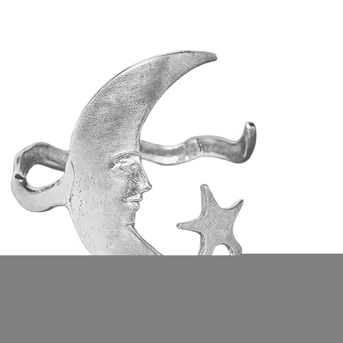 Generisch Stern Mond Armband Für Frauen,Mond Und Stern Offene Armreif Schmuck | Romantischer Schmuck Charm Für Teenager Frauen Mütter Töchter Familie Paare Freunde von Generisch
