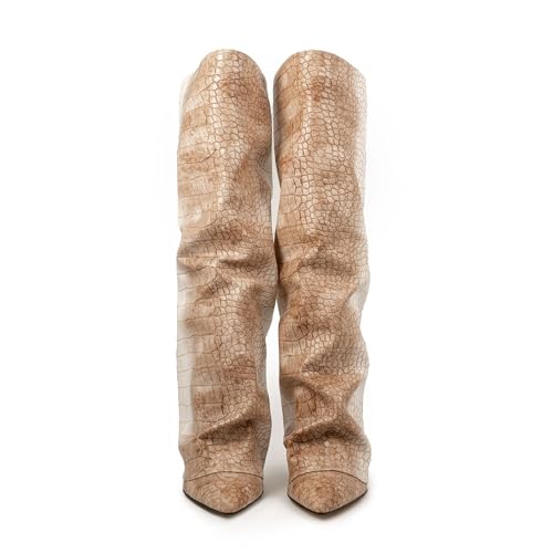 Generisch Stiefel Damen Spitzer Zehenpartie Klobigem Absatz Kniestiefel Mode Wasserdicht Stiefeletten Wasserdicht und Falten Schlupfschuhe Vintage Bequeme Damenschuhe Outdoor Rutschfeste High-Heels Generisch Stiefel Damen Spitzer Zehenpartie Klobigem Absatz Kniestiefel Mode Wasserdicht Stiefeletten Wasserdicht und Falten Schlupfschuhe Vintage Bequeme Damenschuhe Outdoor Rutschfeste High-Heels von Generisch