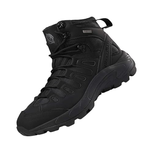 Generisch Stiefel Wanderschuhe Herren Tactical Kampfstiefel Outdoor Rutschfeste Military Combat Boots MäNner Trekking Sportschuhe,Arbeitsstiefel,Armee Training,Einfarbig Einsatzstiefel Generisch Stiefel Wanderschuhe Herren Tactical Kampfstiefel Outdoor Rutschfeste Military Combat Boots MäNner Trekking Sportschuhe,Arbeitsstiefel,Armee Training,Einfarbig Einsatzstiefel von Generisch