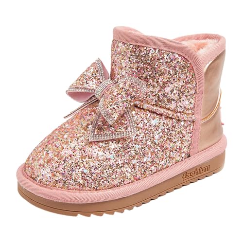 Generisch Stiefel für Kinder Mädchen Lackstiefel Herbst Winter Schnürstiefel Winterschuhe mit Schleife Kinderstiefel wasserdichte rutschfeste Boots Pailletten Stiefeletten Generisch Stiefel für Kinder Mädchen Lackstiefel Herbst Winter Schnürstiefel Winterschuhe mit Schleife Kinderstiefel wasserdichte rutschfeste Boots Pailletten Stiefeletten von Generisch